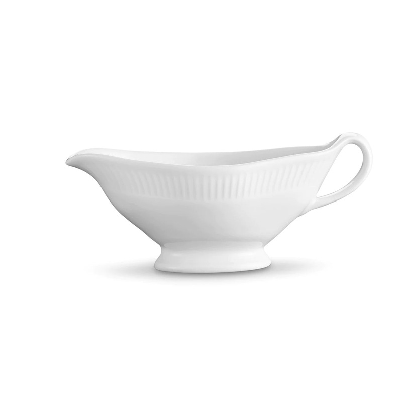 Pillivuyt Plisse Sauceboat