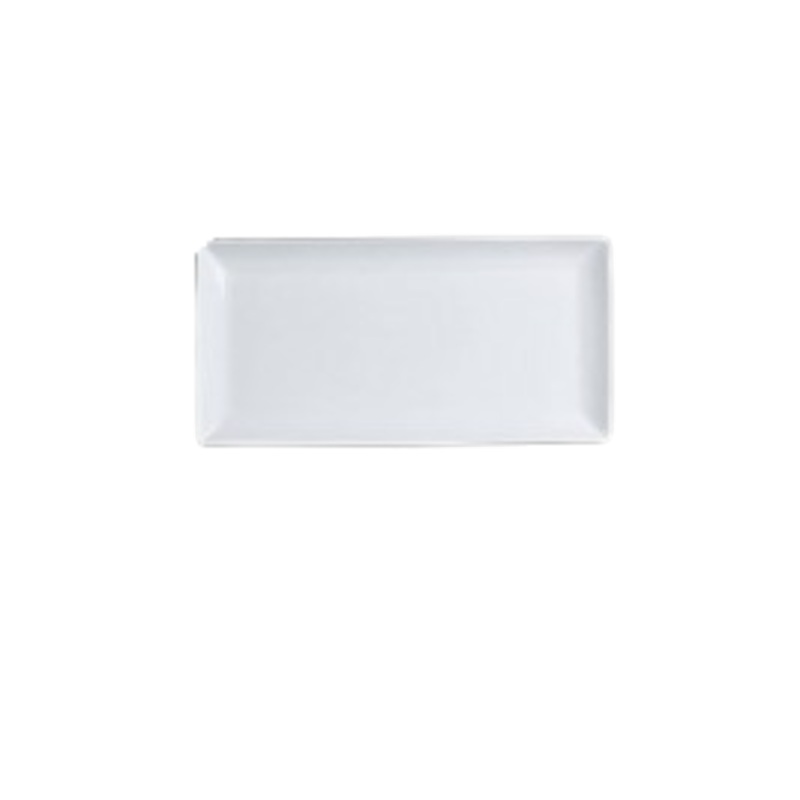 White Rectangle Plates, 3 Sizes