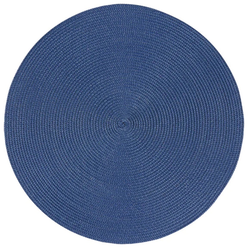 Disko Indigo Round Placemat