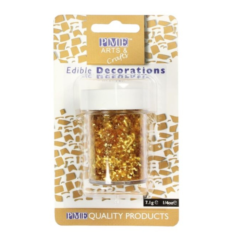 Gold Glitter Flakes