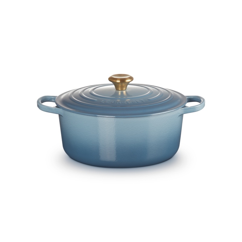 28cm Round Dutch Oven | Chambray