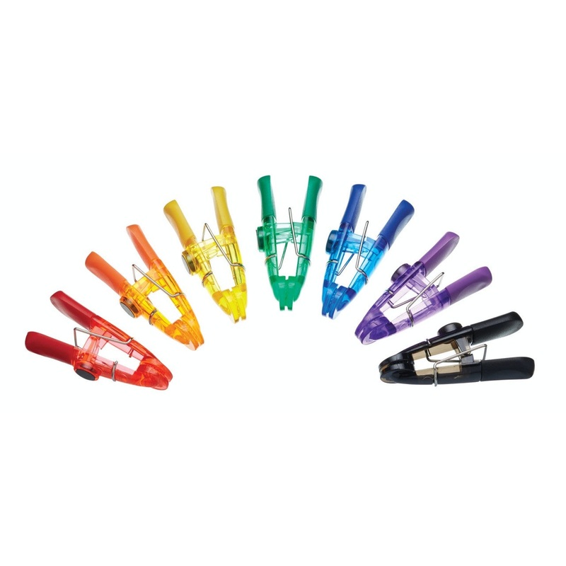 Pack of Seven Assorted Magnetic Bag Clips