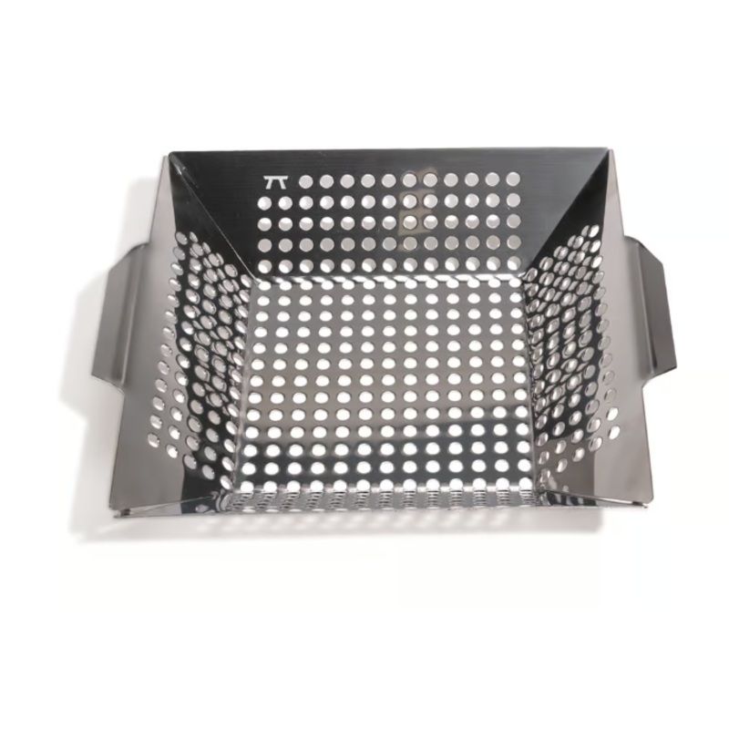 Square Grill Wok | Stainless Steel