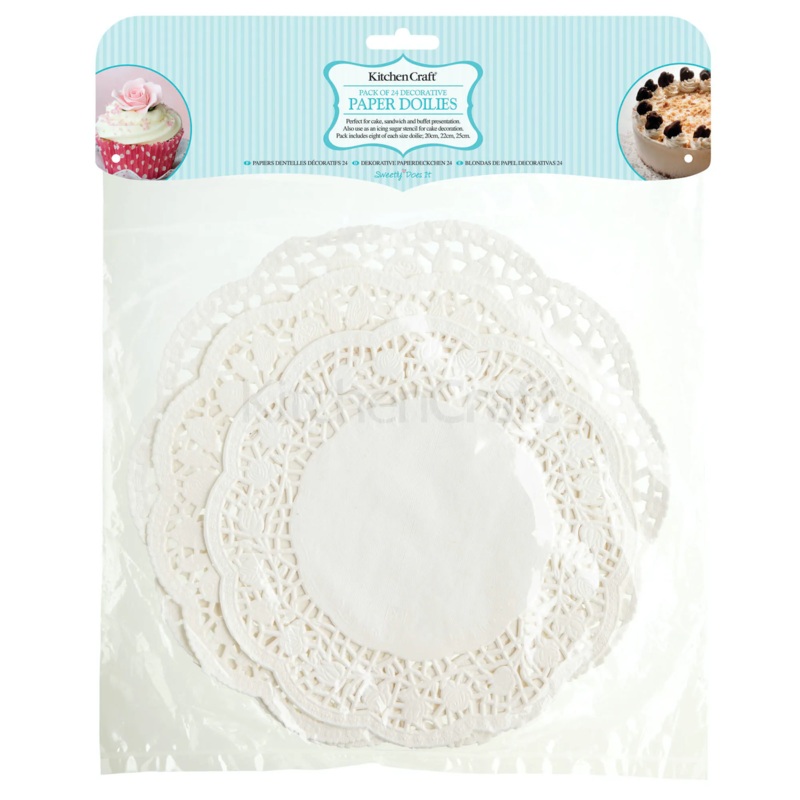 Sweetly Does It Pack of 24 | Paper Doilies