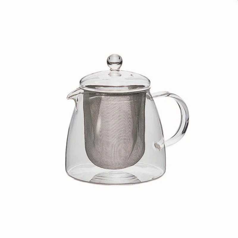 Glass Leaf Tea Pot "Pure"