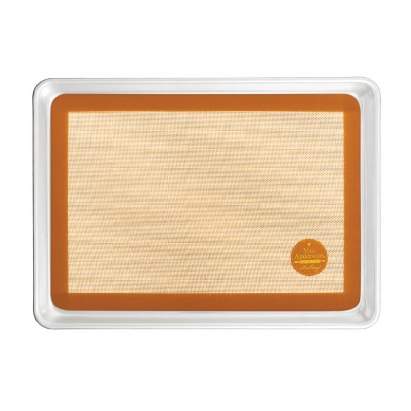Half Sheet Pan with Nonstick Silicone Mat