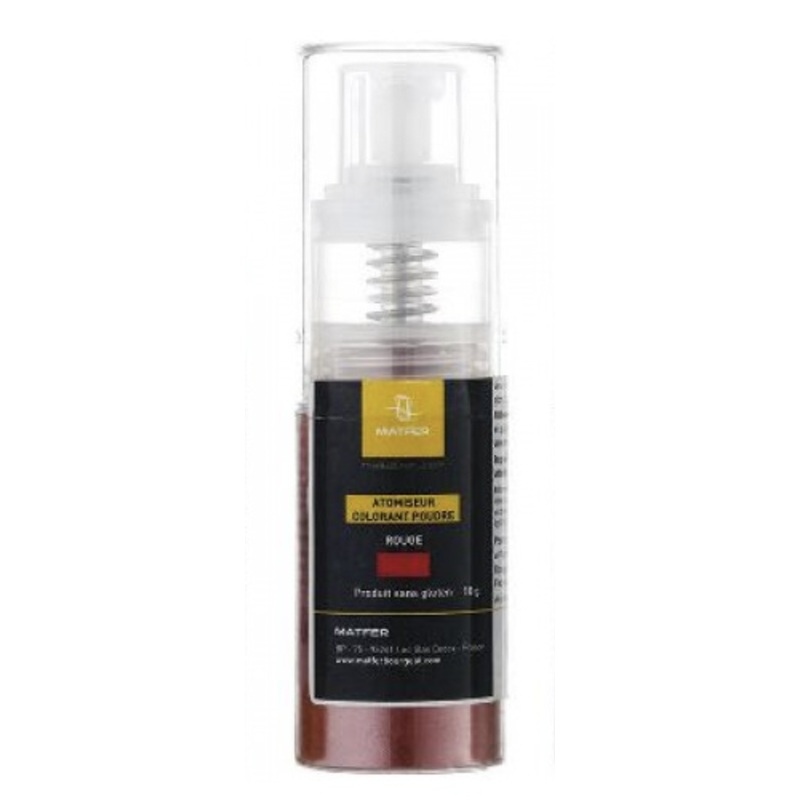 Matfer Lustre Dust Spray | Red