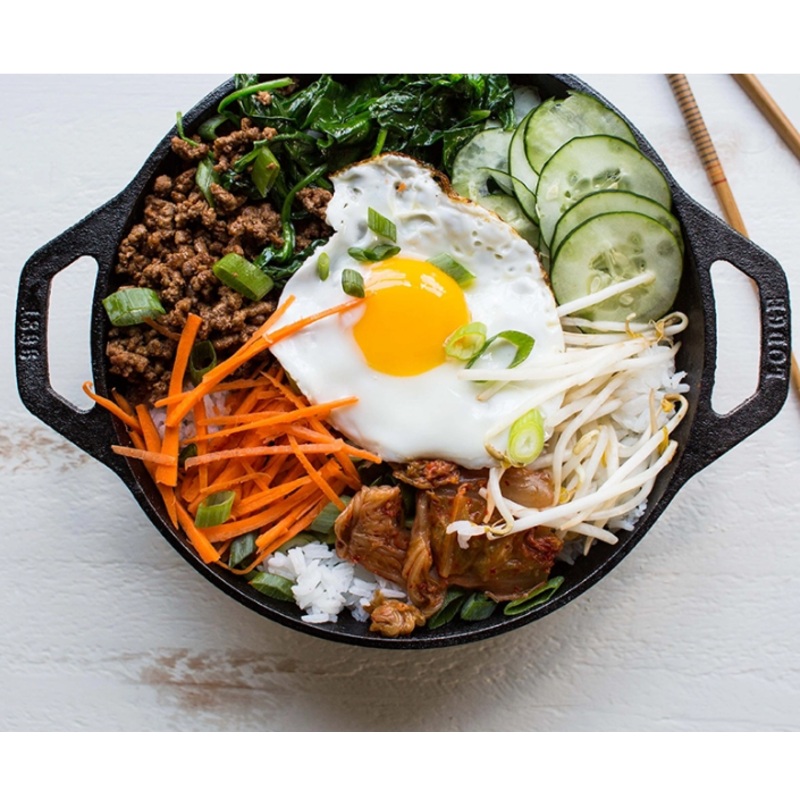 9 Inch Cast Iron Mini Wok