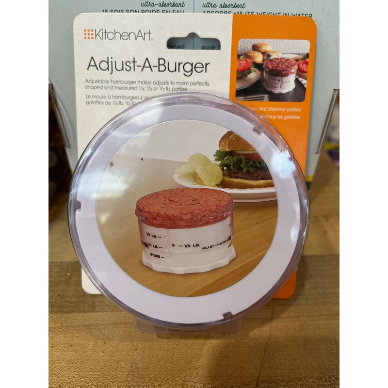Adjust-A-Burger Burger Press
