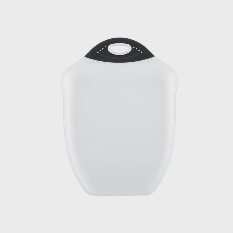 Chop & Scoop | White with Black Handles | 9.5"x13"
