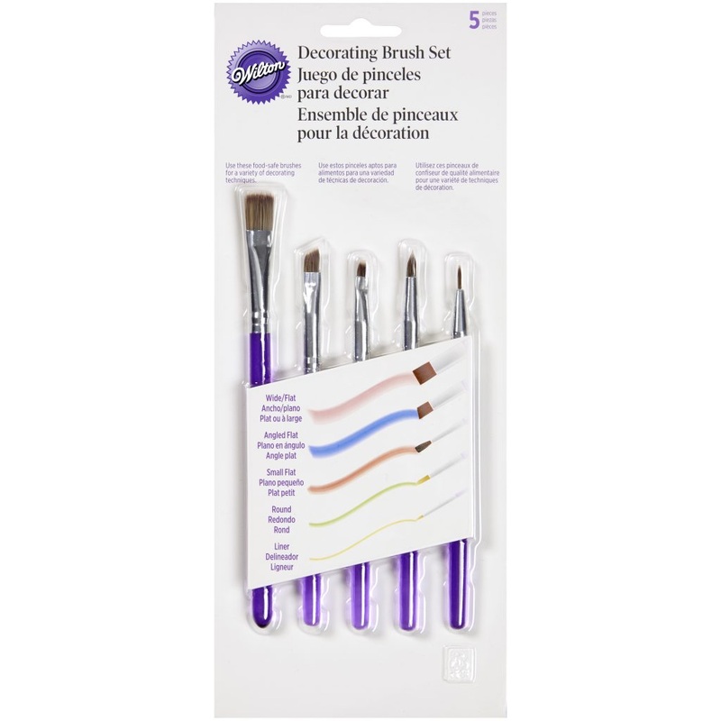 Decorating Brush | Set of 5