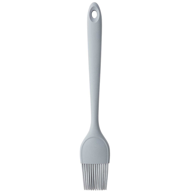 Large Basting Brush, Gray Silicone