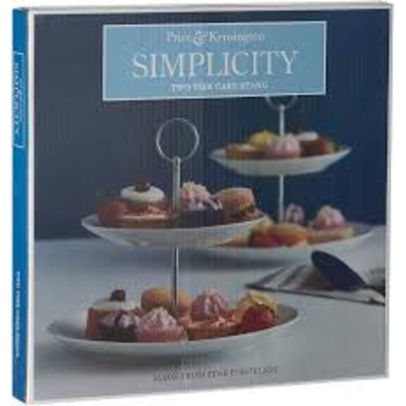 Simplicity Tea Stand, 2 Tiered