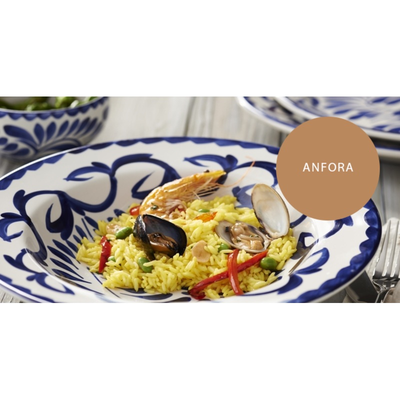 Anfora Puebla Blue Dining Collection