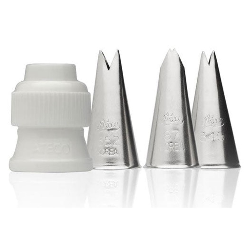 Leaf Tube Set, 4 Pieces