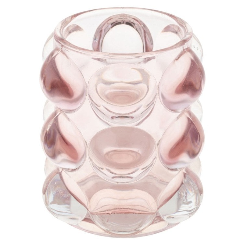 Lucia Hobnail Votives | Lilac