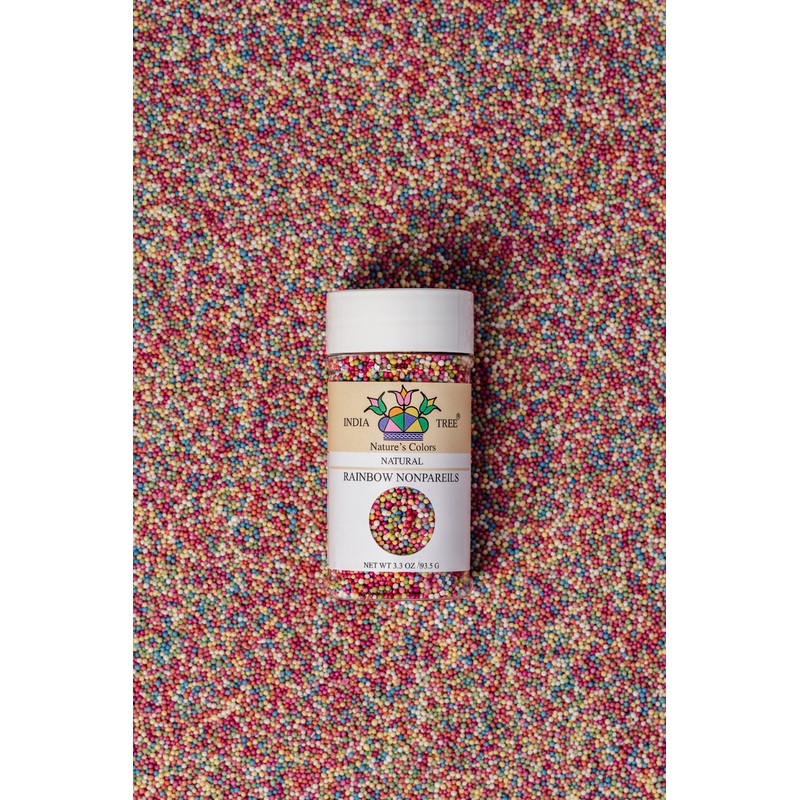 Natures Colors Rainbow Nonpareils | 3.3oz