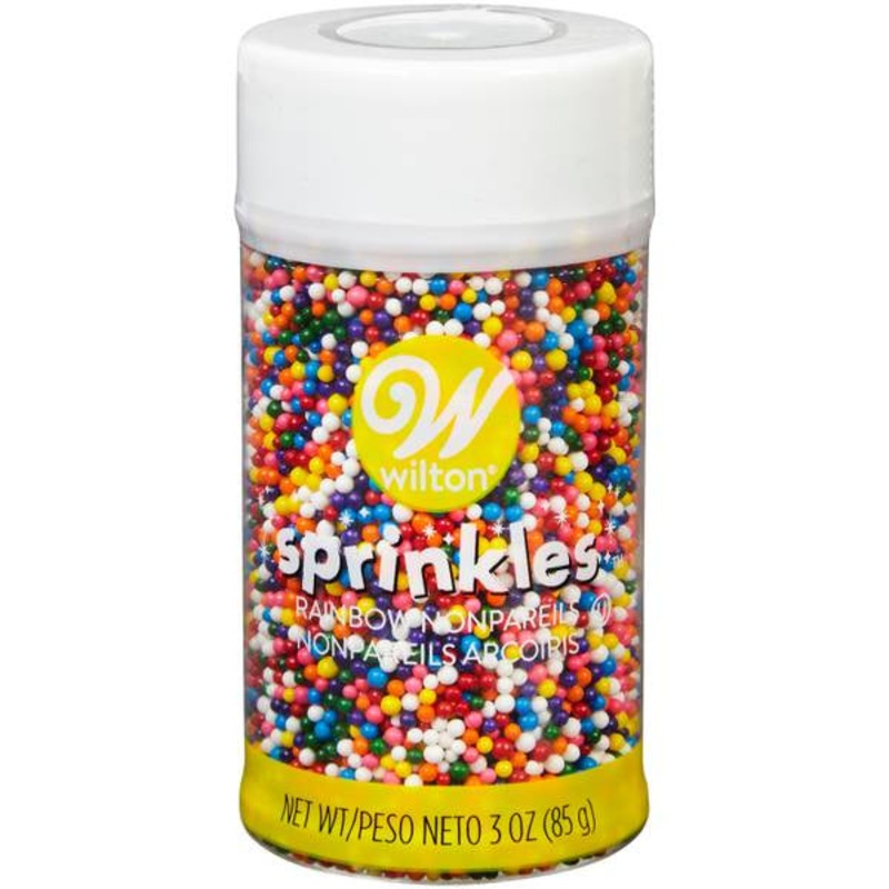 Rainbow Nonpareil Sprinkles