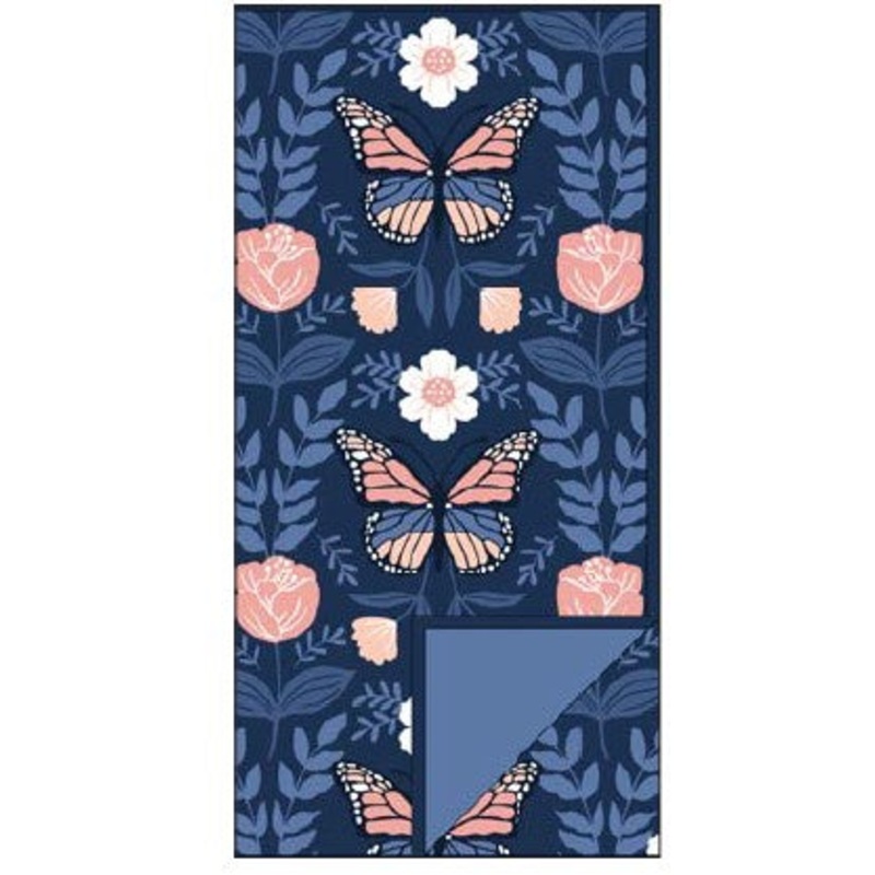 Reflective Butterflies Drying Mat