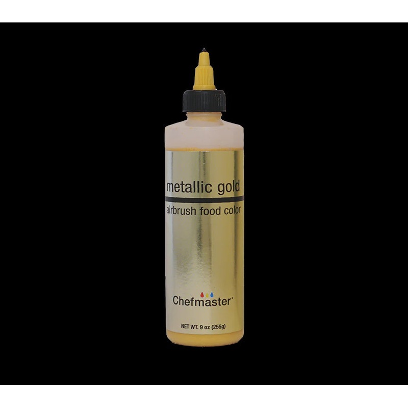 Gold Metallic Airbrush Color // 9 oz