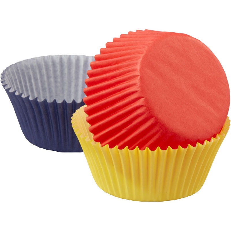 Primary Color Cupcake Liners | 75 Count