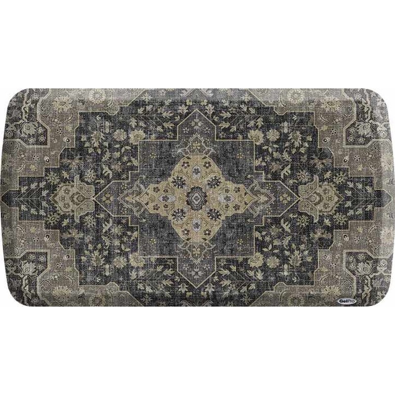 GelPro Elite Mat // Kira Black Tan | 20x36"