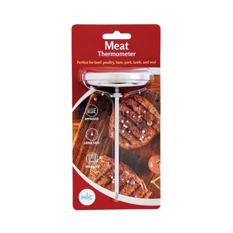 HIC Roasting Meat Poultry Turkey Grill Thermometer, 3in