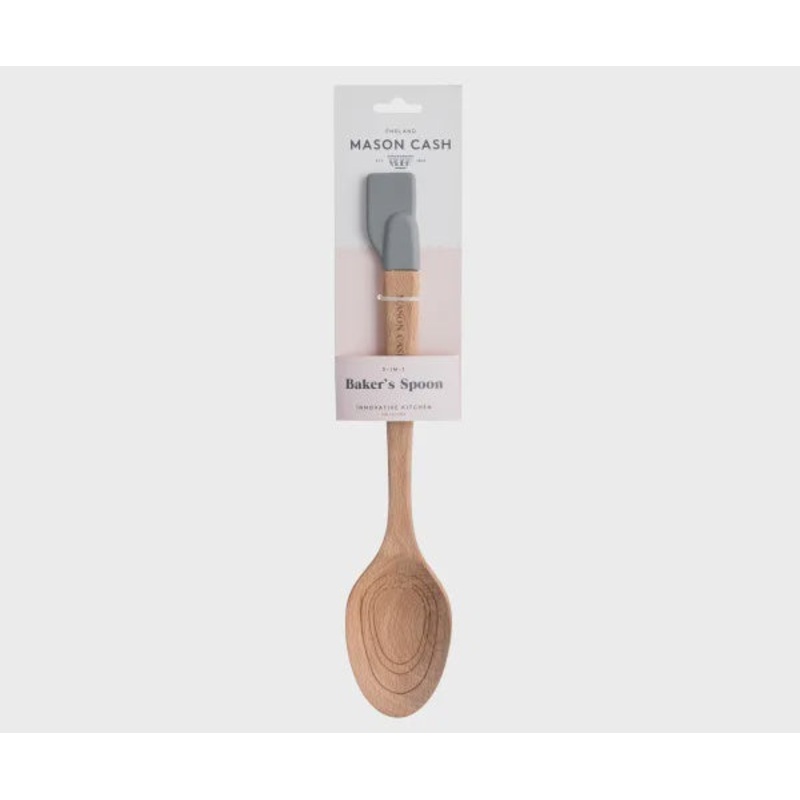 Innovative Kitchen Solid Spoon & Jar Scraper