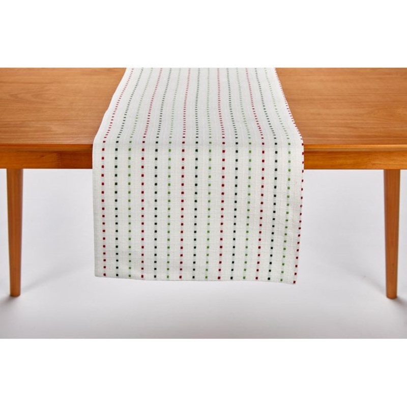 Table Runner | Holiday Pick Stitch