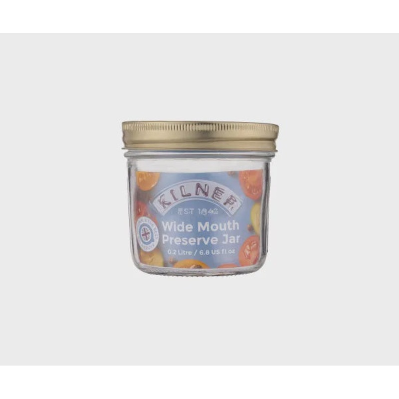 Wide Mouth Preserve Jar // 0.2 Litre