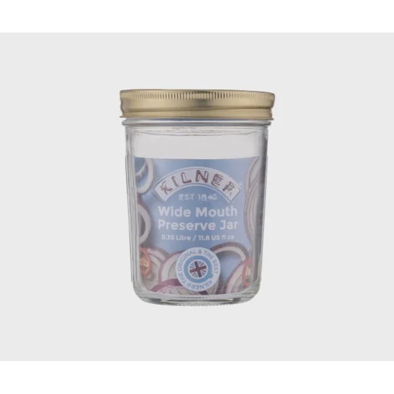 Wide Mouth Preserve Jar //  0.35L