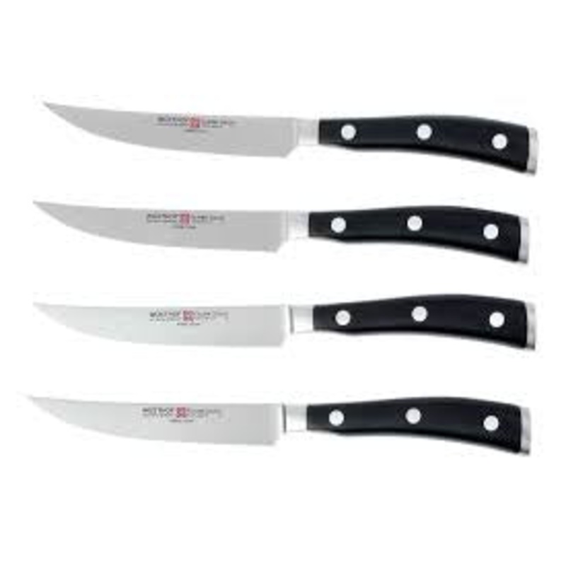 Wusthof Classic Ikon 4-Piece Steak Knife Set
