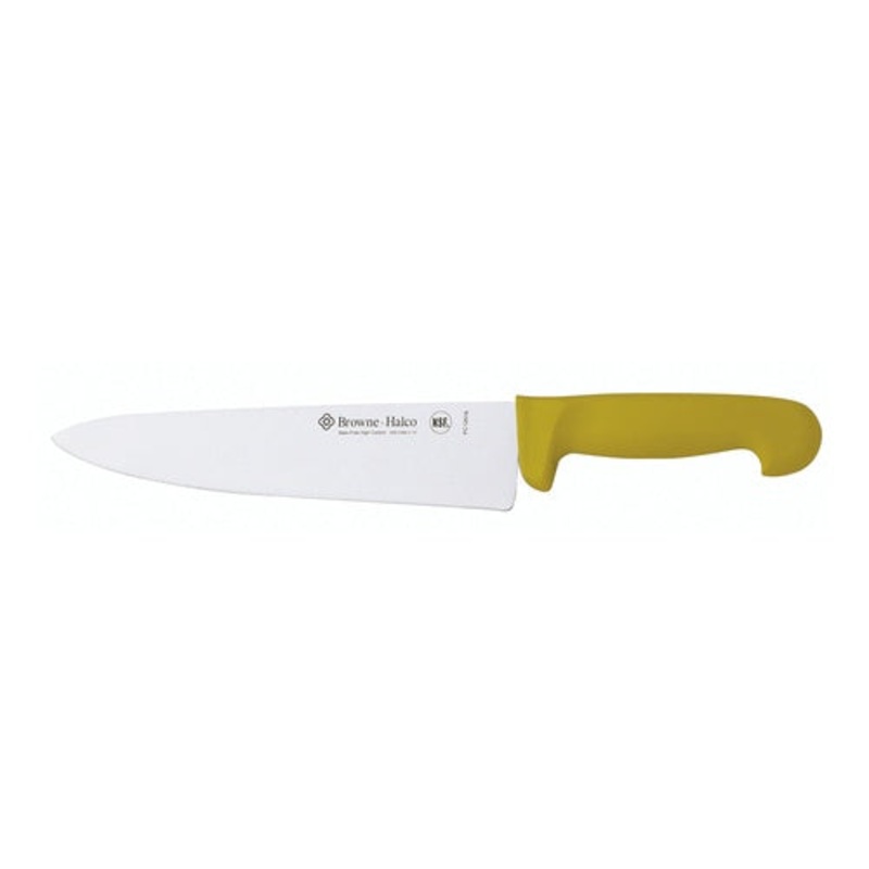 Yellow Color Handled Cook's Knife | 10" Blade