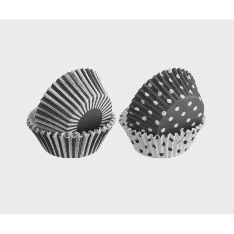 Baking Cups Monochrome Set/100