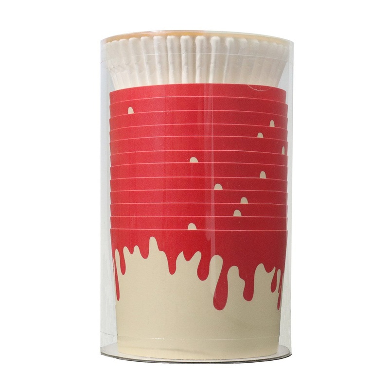 Halloween Baking Cups // Dripping Blood