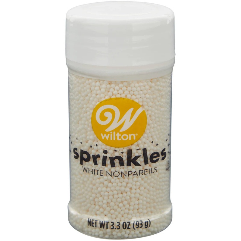 White Nonpareils, 3oz