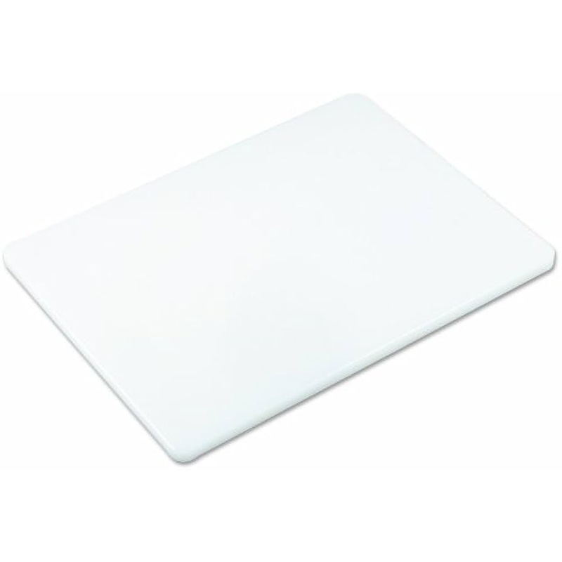 White Plastic Cutting Board // 15"x20"