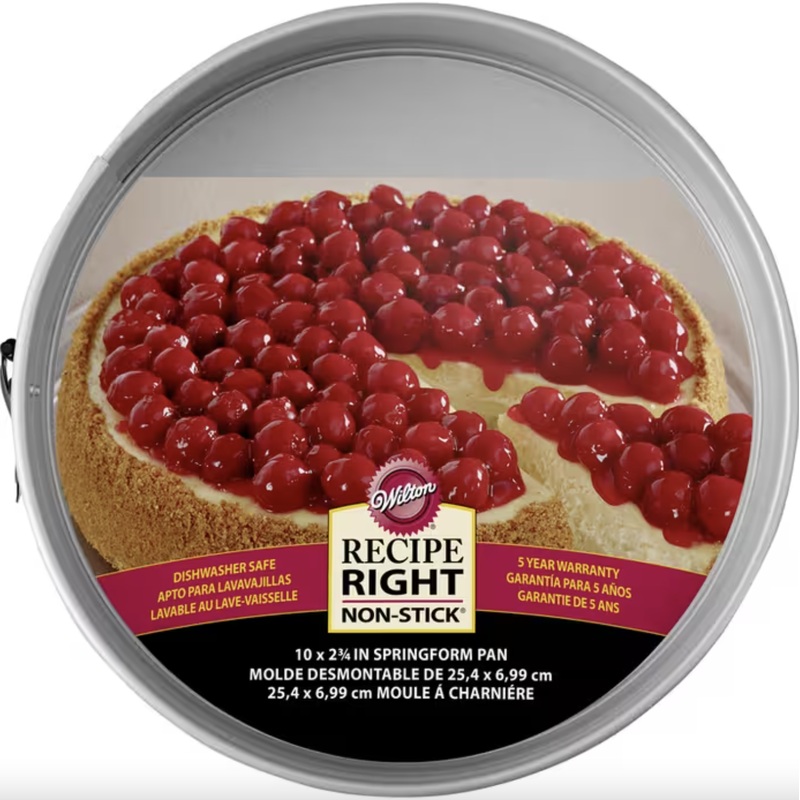 Wilton Recipe Right 10" Springform Pan
