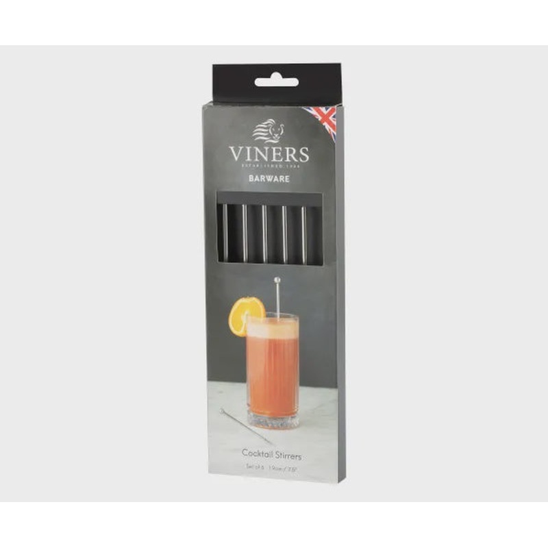Barware 6pce Cocktail Stirrers Gift Set