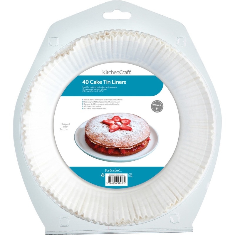 Cake Tin Liners // 8"