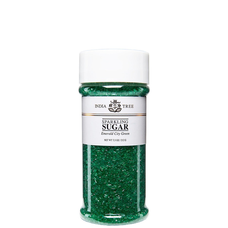 Sparkling Sugar | Emerald City Green, 7.5oz Jar