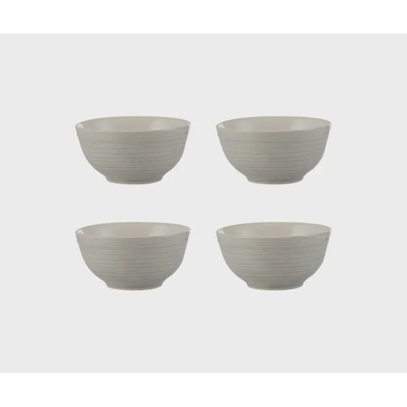 William Mason Set Of 4 Grey Food Prep Bowls