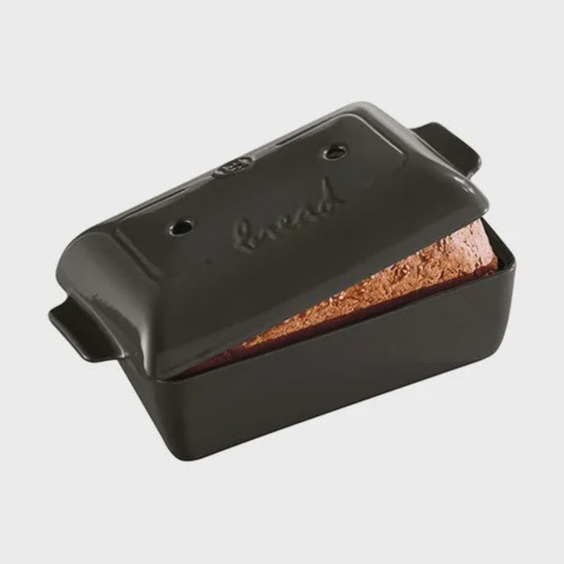 Emile Henry Charcoal Bread Loaf Baker 2.2L