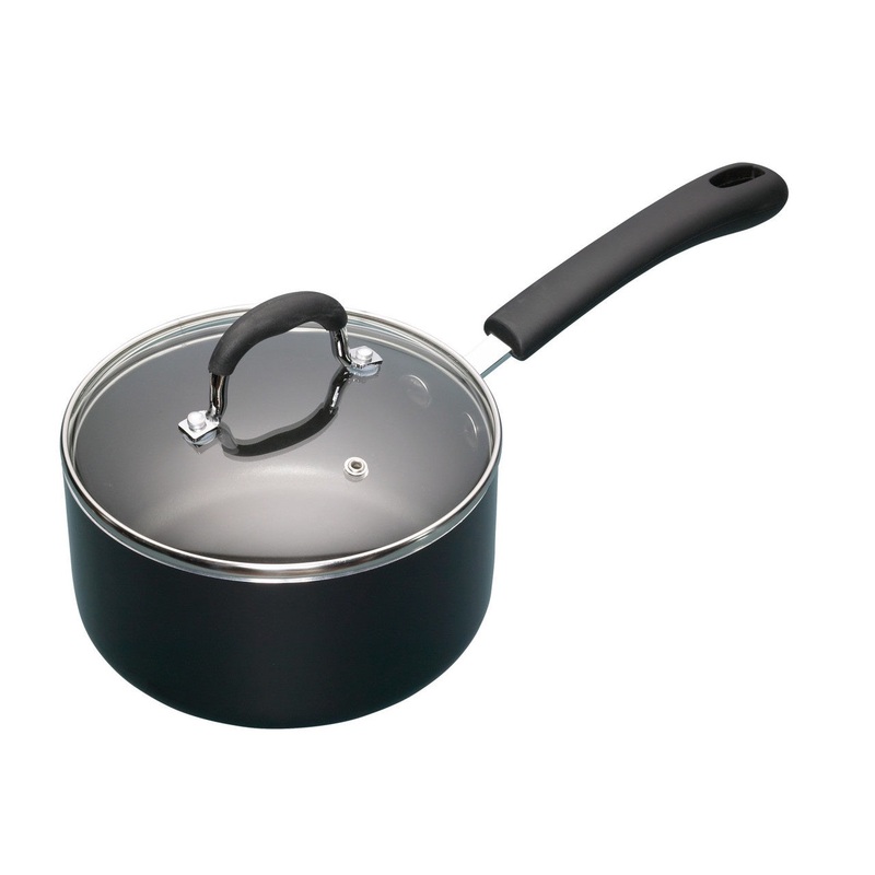 MasterClass Non-Stick Heavy Duty Saucepan | 18cm