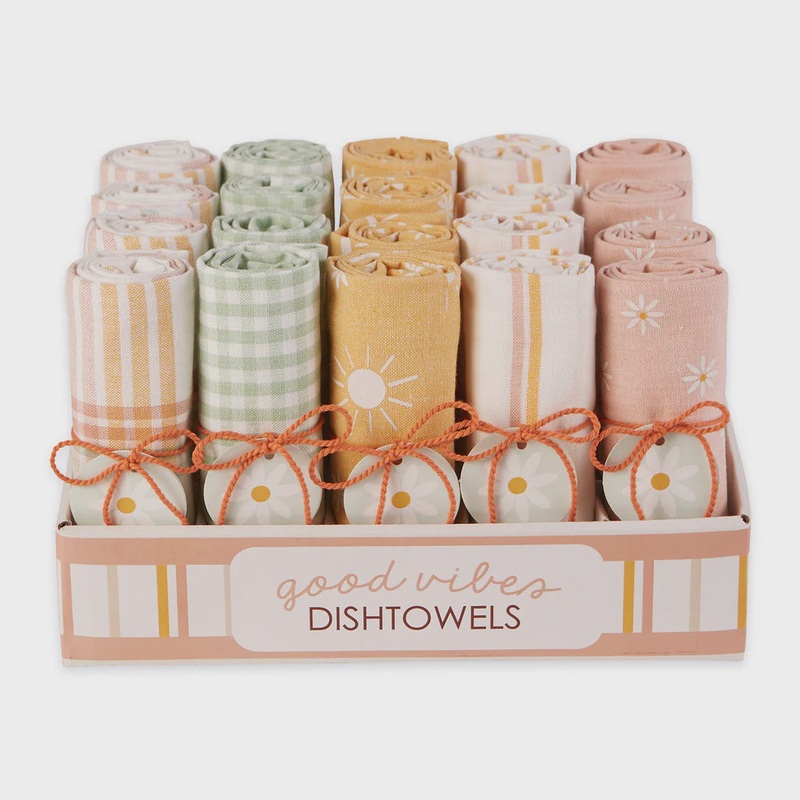 Good Vibes Assorted Dishtowels