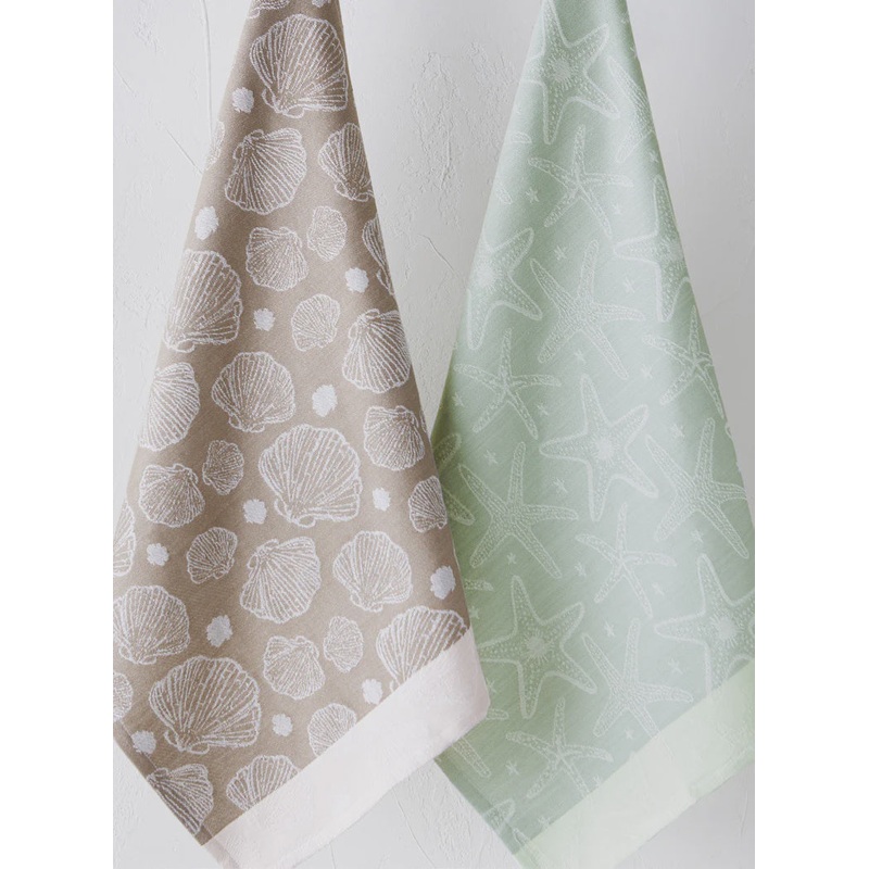 Low Tide Jacquard Dishtowel