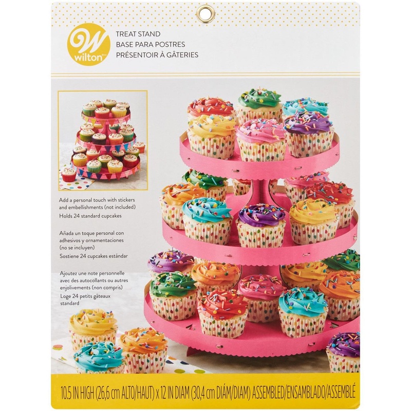 Bright Pink Treat Stand