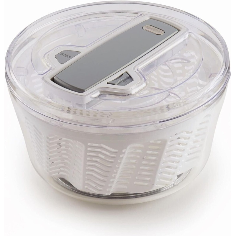 White Swift Dry Salad Spinner, Large