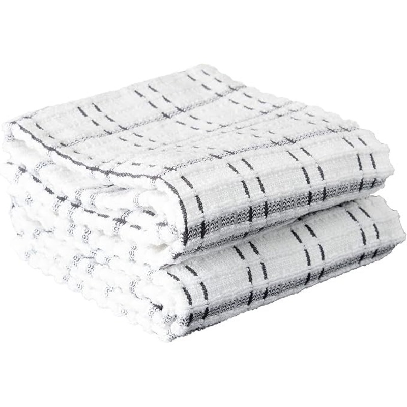 Checked Kitchen Towel | Graphite