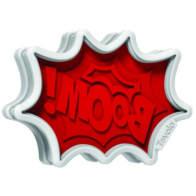 Comic Burst Cookie Cutters, Set of 6